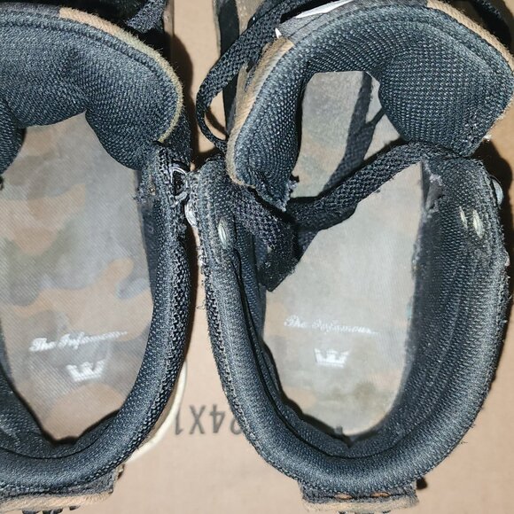 Mobb Deep X Supra Bandit Camo White Size 10 - Picture 8 of 12